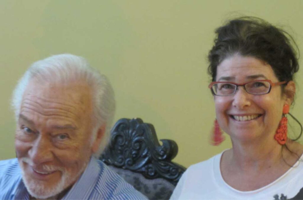 Christopher Plummer and Vivian Reiss