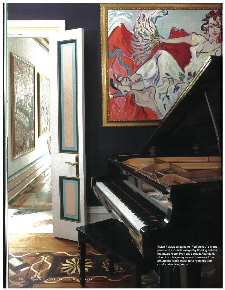 Piano and room