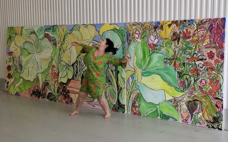 Screen grab of dancing in storage