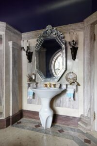 Vivians washroom sink