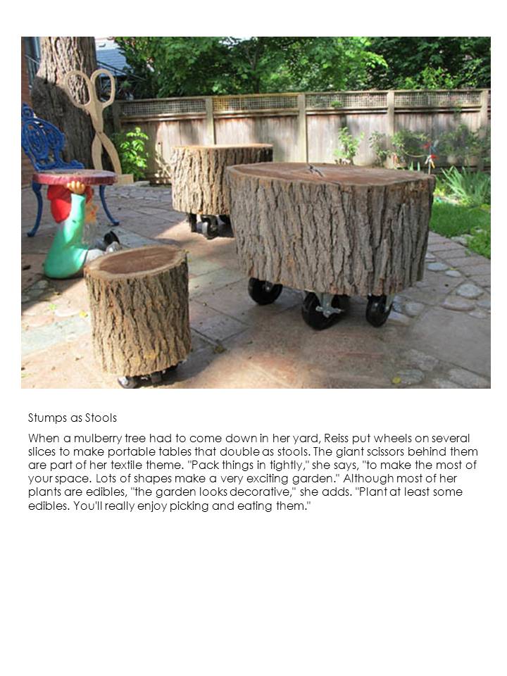 Web page screenshot of logs on wheels