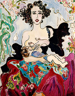 Portrait of a young woman