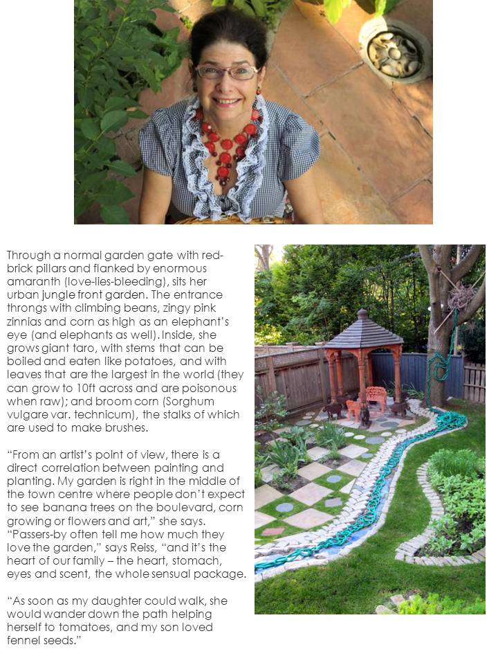 Photos of Vivian and backyard